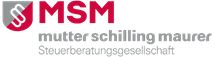 Logo von MSM Mutter Schilling Maurer Steuerberatungsgesellschaft mbH & Co KG