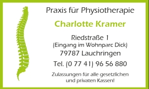Logo von Praxis für Physiotherapie Charlotte Kramer