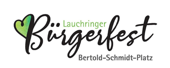Logo des Lauchringer Bürgerfestes auf dem Bertold-Schmidt-Platz