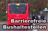 Barrierefreie Bushaltestellen 