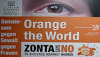 Orange the World - Gewalt gegen Frauen