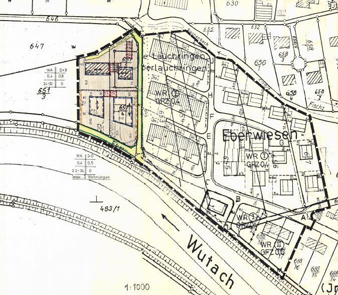 Abbildung des Bebauungsgebietes 010 - Eberwiesen Erweiterung
